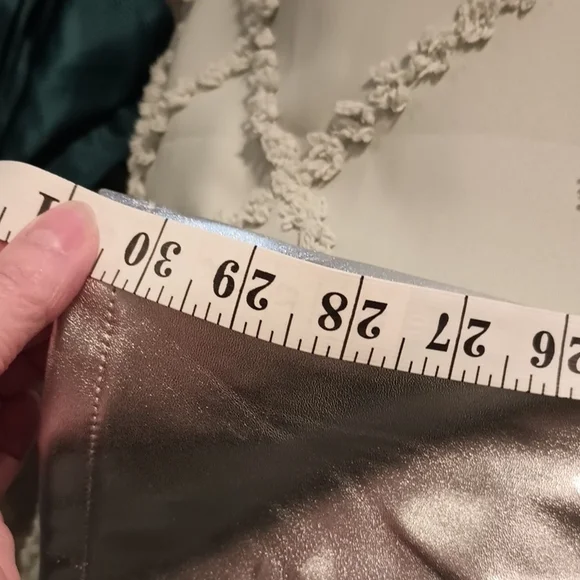 Shiny Silver Pants - Picture 8 of 9